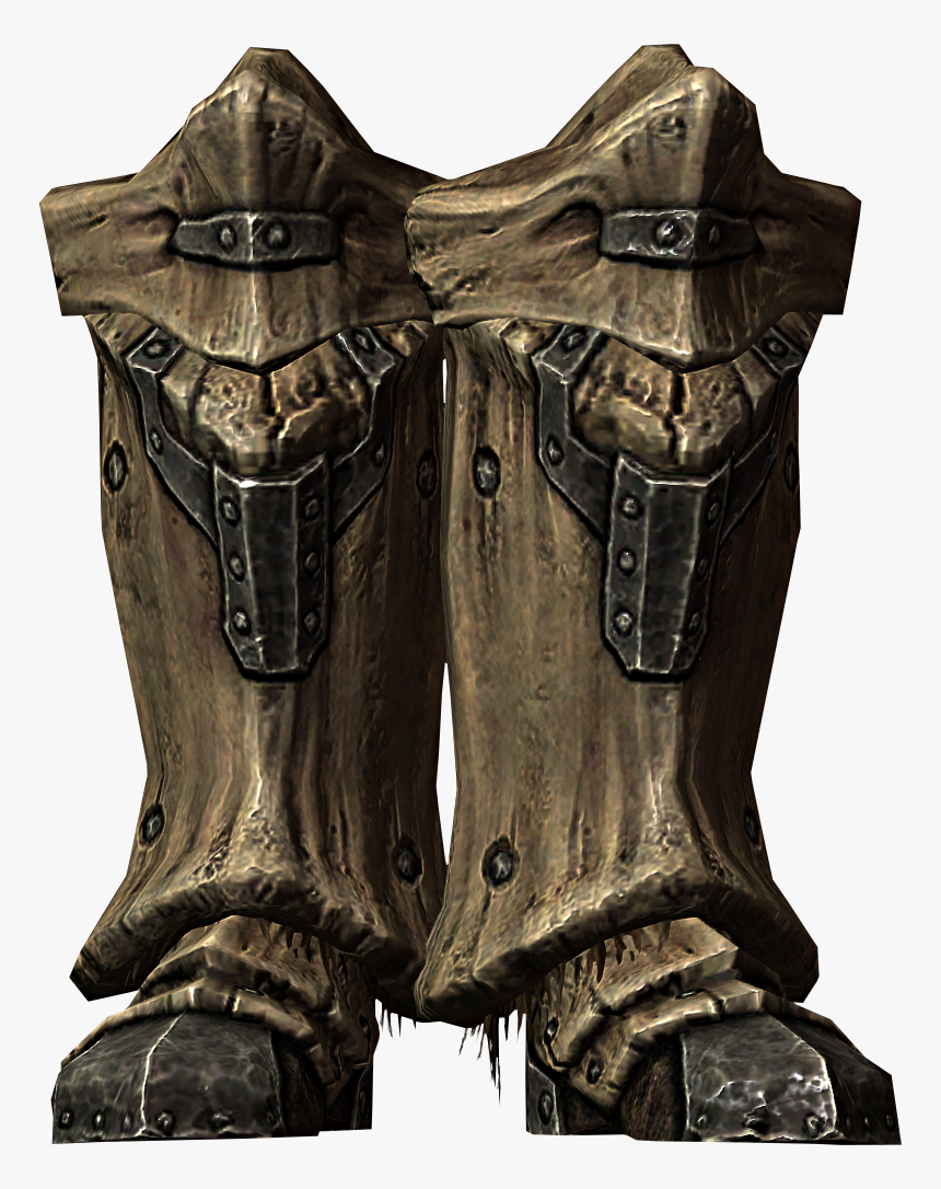 Elder Scrolls - Skyrim Dragonplate Boots, HD Png Download, Free Download