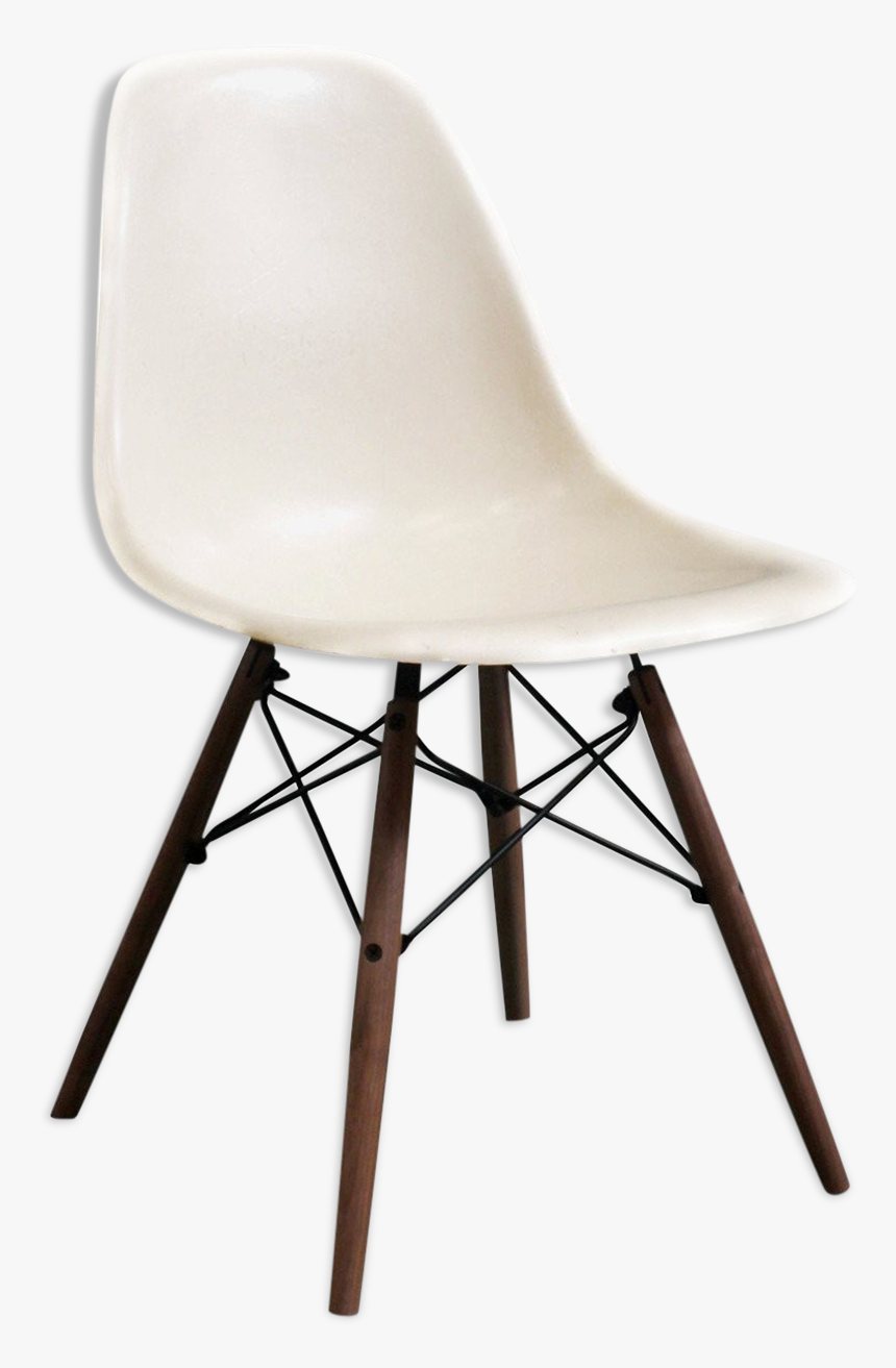 Chair Eames Dsw "parchment - Krzesła Nogi Dąb Wenge, HD Png Download, Free Download