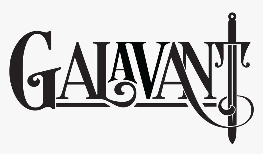Logo Galavant-bw - Galavant, HD Png Download, Free Download