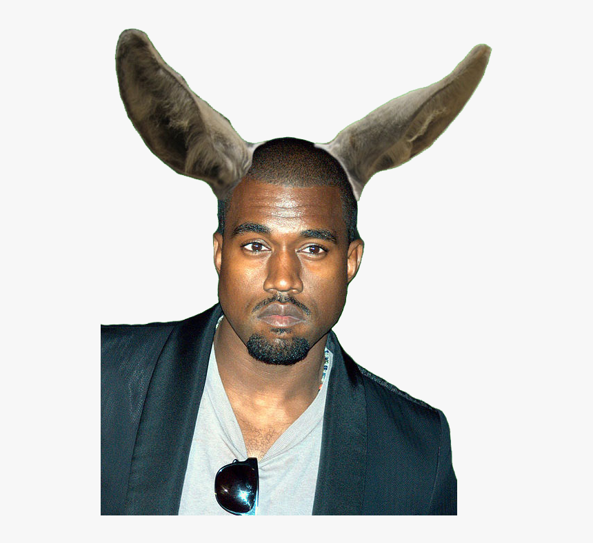 West Dubbed A Jackass By Obama - Kanye West Resting Bitch Face, HD Png Download, Free Download