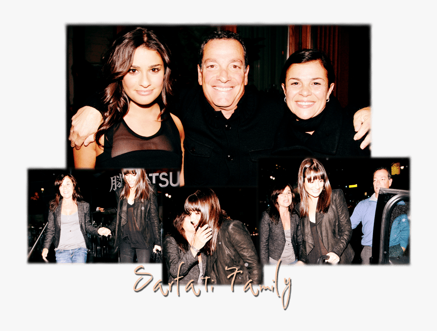 Lea Michele Family - Lea Michele, HD Png Download, Free Download