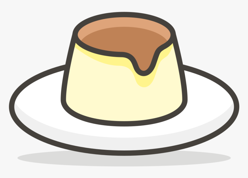 File - 563-custard - Svg - Flan Png, Transparent Png, Free Download