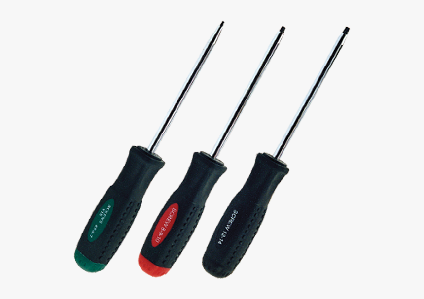 Robertson Screwdriver Green Red Black, HD Png Download, Free Download