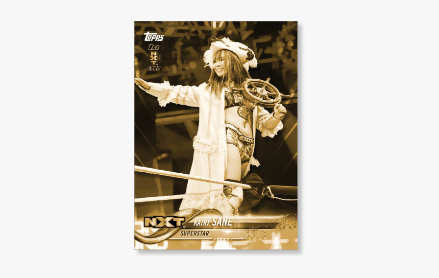 2018 Topps Wwe Kairi Sane Base Poster Gold Ed - Archery, HD Png Download, Free Download