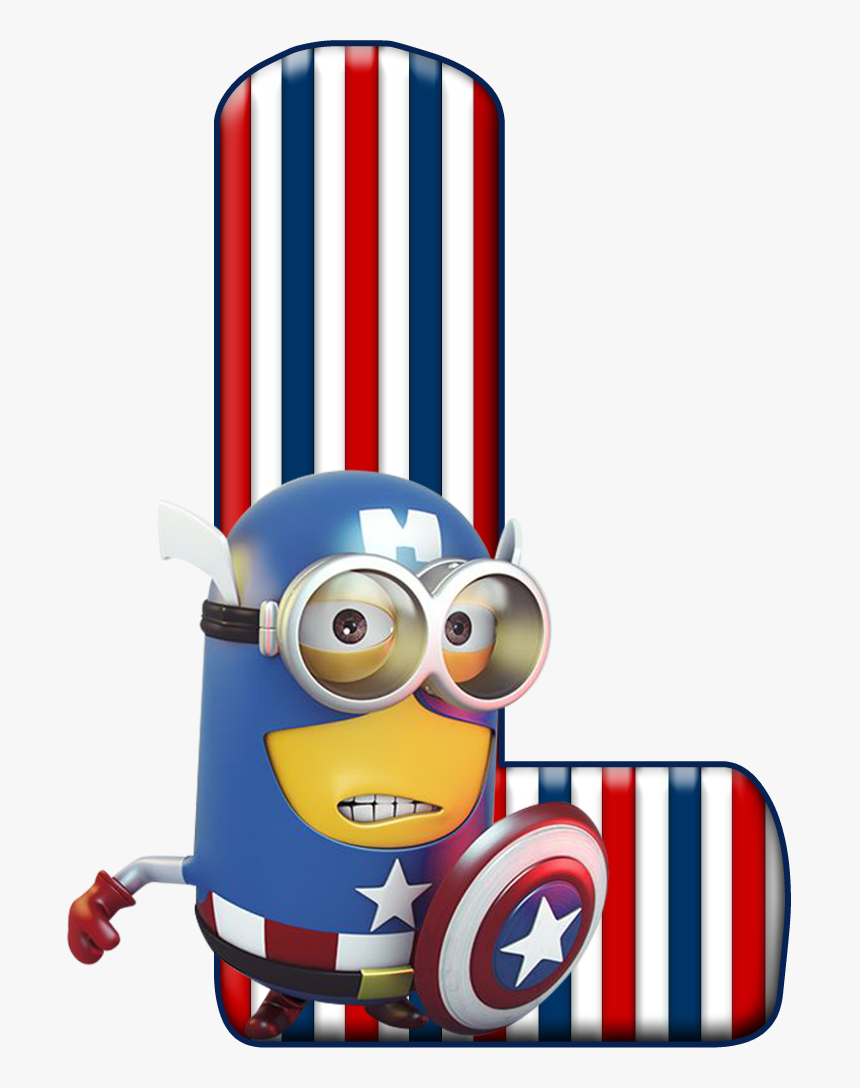 Captain America Minion Png Clipart , Png Download - Minions Superhero Kartun Png, Transparent Png, Free Download