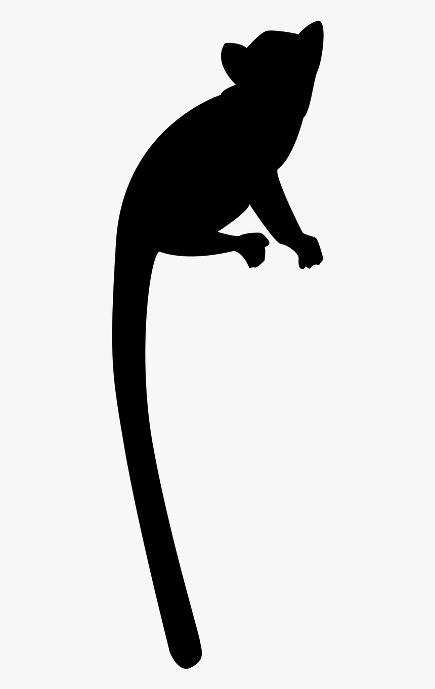 Silhouette Of A Lemur, HD Png Download, Free Download