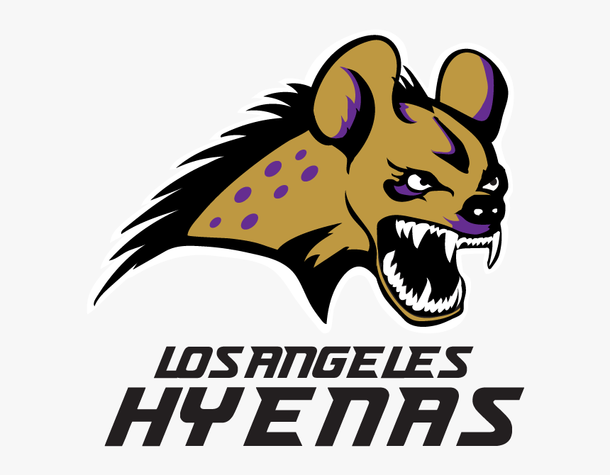 "los Angeles Hyenas" - Ice Hawks Hockey Logo, HD Png Download, Free Download