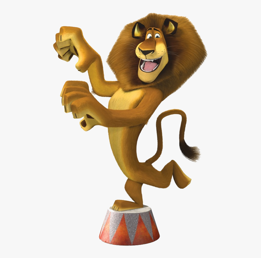 Circus Lion Png - Alex Madagascar Png, Transparent Png, Free Download