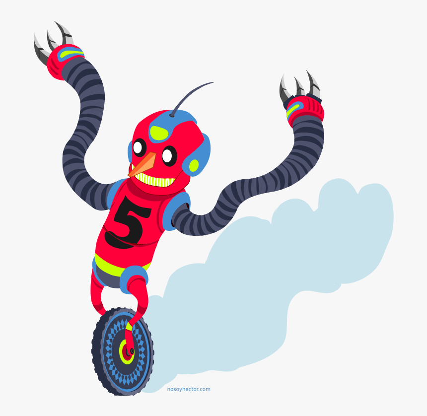 Running Robot Vector Hd , Png Download - Robot Running Clipart, Transparent Png, Free Download