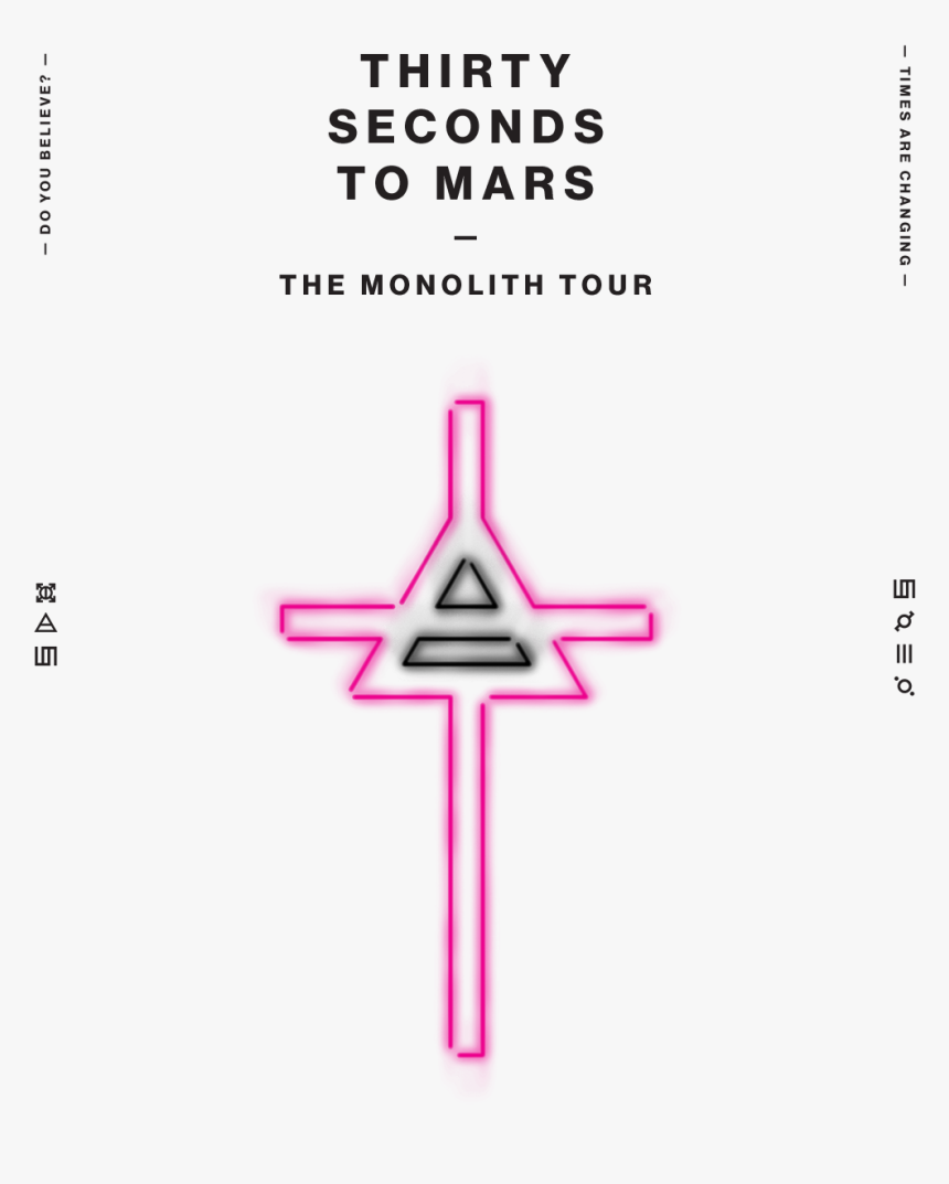 30 Seconds To Mars European Tour, HD Png Download, Free Download