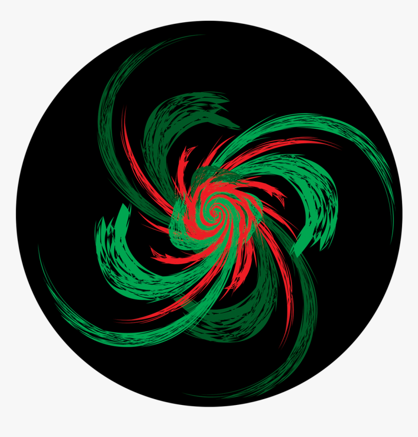 Apollo Christmas Swirl - Circle, HD Png Download, Free Download