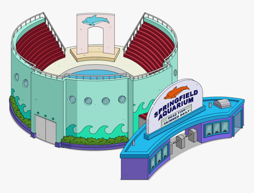 Springfield Aquarium Simpsons Tapped Out, HD Png Download, Free Download