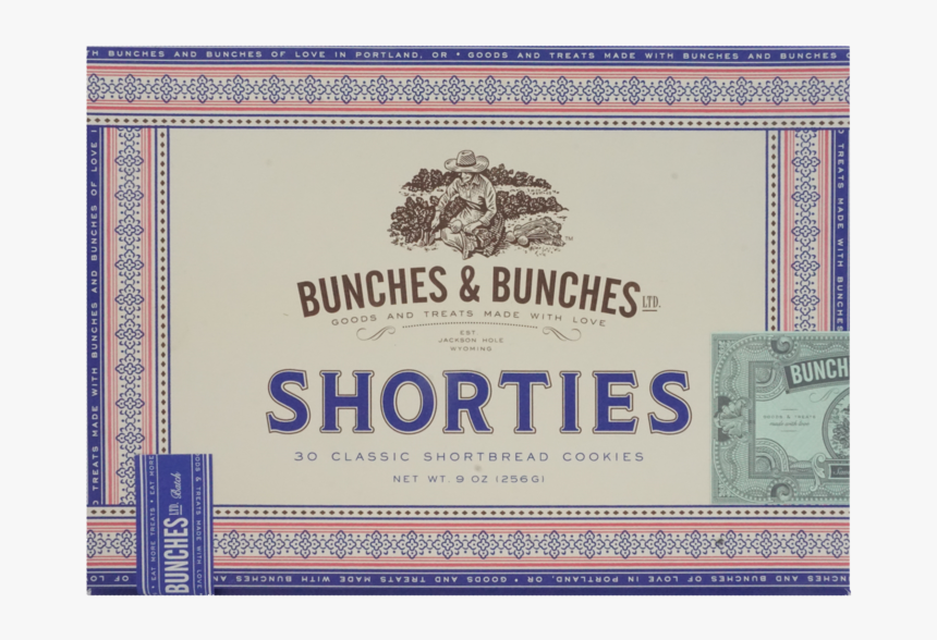Shorties Shortbread Cookies - Bunches And Bunches Shorties, HD Png Download, Free Download