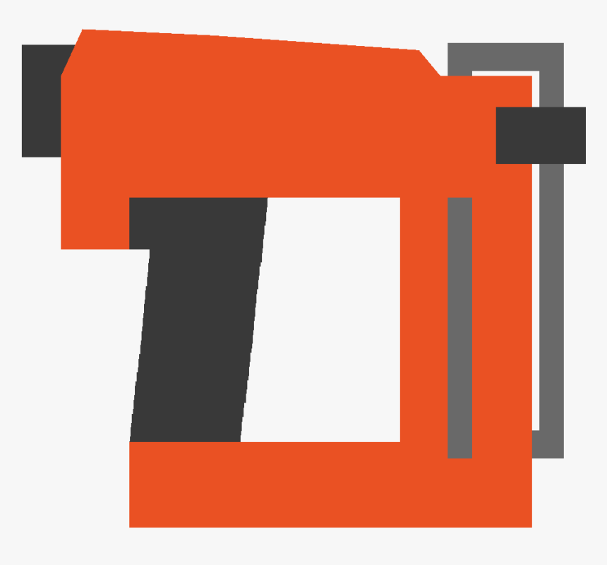 Image Nailgun Orange Png, Transparent Png, Free Download