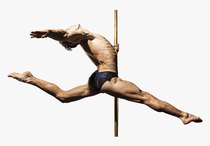 Pole Dance Png - Male Pole Dancer Transparent Background, Png Download, Free Download