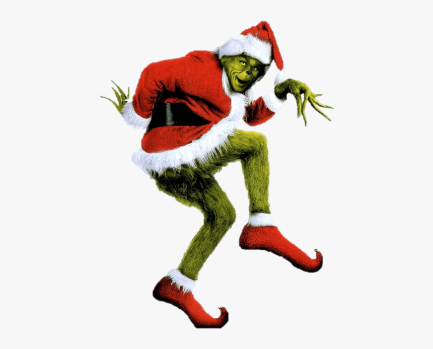 #grench #christmas #cutechristmas #cute #santa #merrychristmas - Grinch Stole Christmas Png, Transparent Png, Free Download