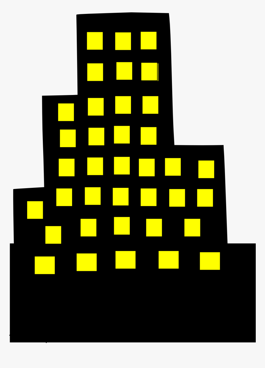 Building Black And Yellow, HD Png Download, Free Download