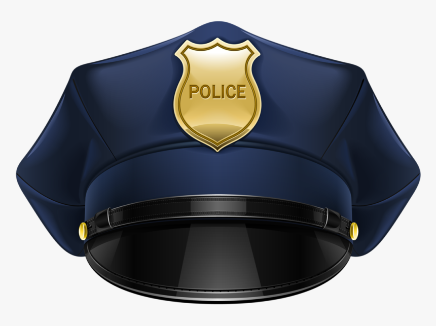 Cartoon Police Officer Hat, HD Png Download, Free Download