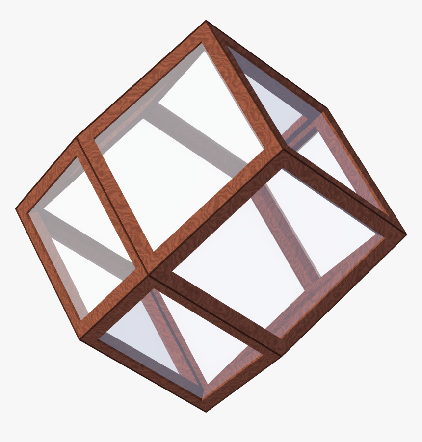 3d Chess Rhombic Dodecahedron - Lumber, HD Png Download, Free Download