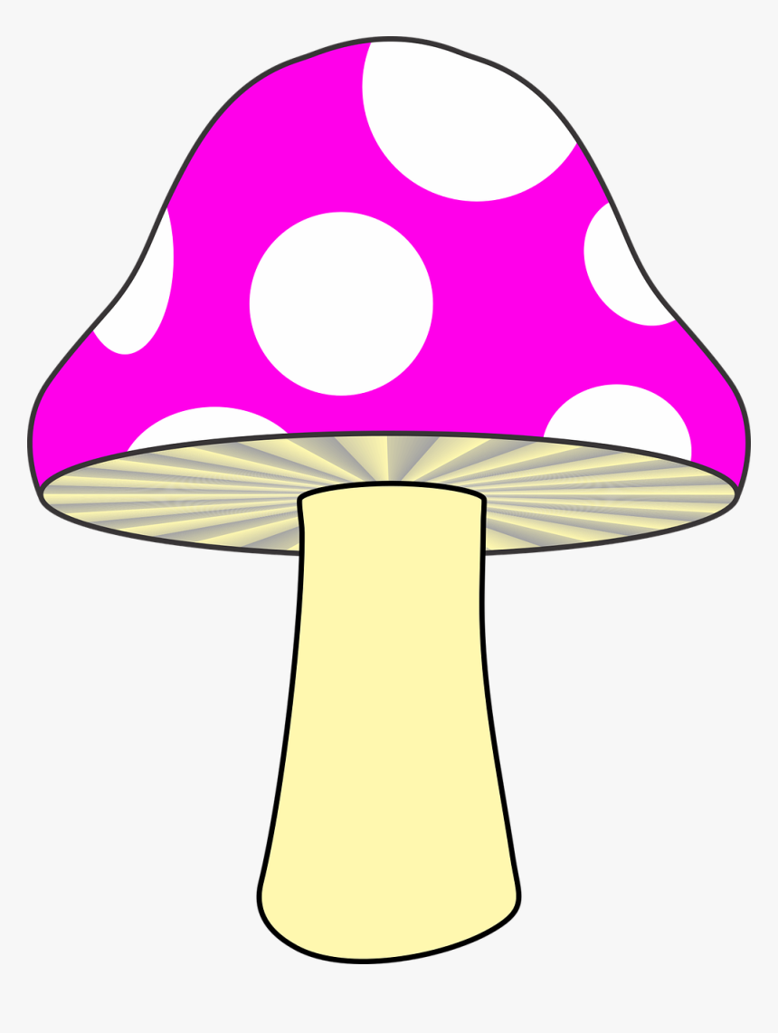 Rainbow Mushroom Clip Art, HD Png Download, Free Download