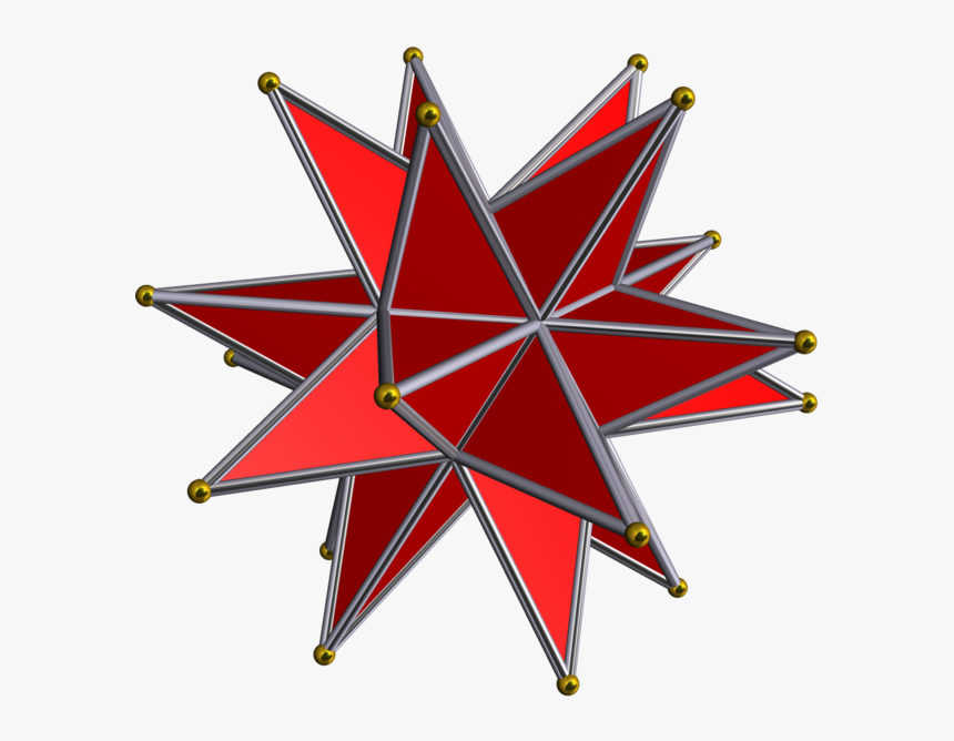 Great Stellated Dodecahedron, HD Png Download, Free Download