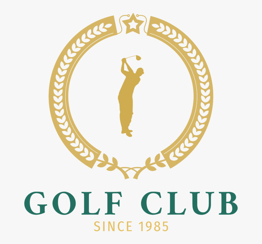 Golf Logo Template For A Golf Club 1556c - Sun Stained Glass Window, HD Png Download, Free Download