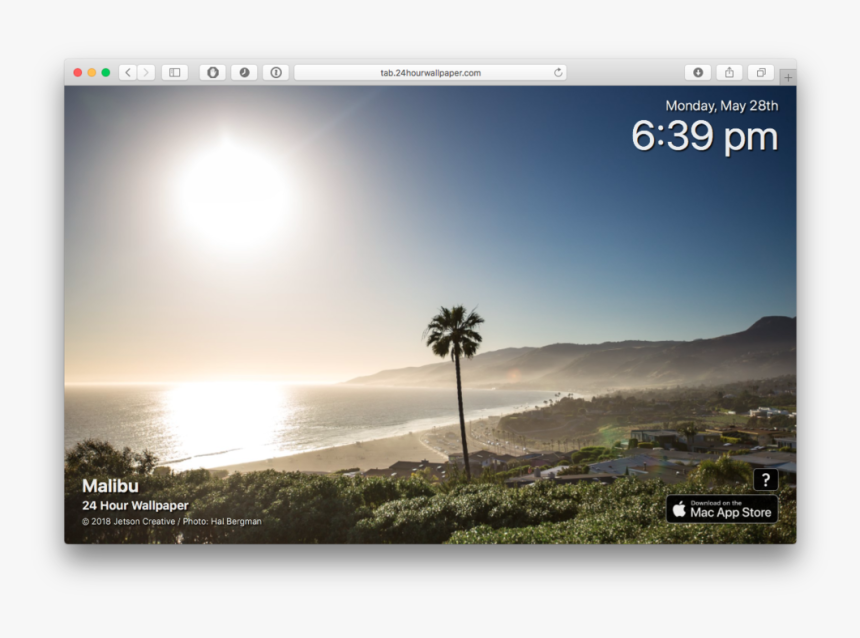 Screen Shot 2018 05 28 At - 24 Hour Wallpaper Mac, HD Png Download, Free Download