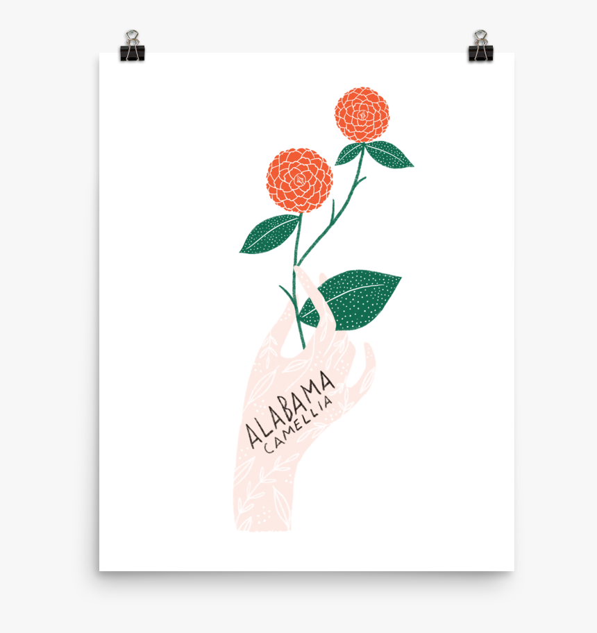 Alabama State Flower Print - Illustration, HD Png Download, Free Download