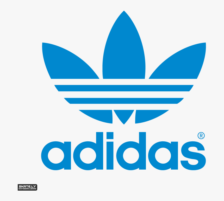 Adidas Logo Blue Logo Design For Adidas Adidas - Adidas Skateboarding Logo Png, Transparent Png, Free Download