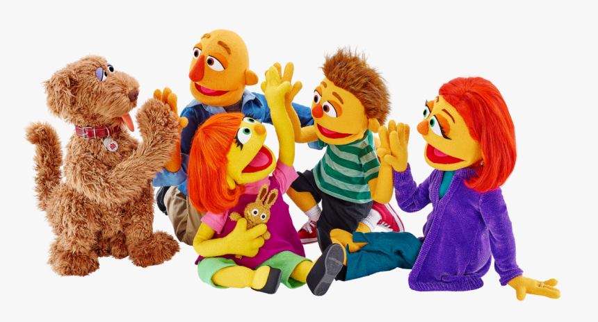 Julia's Family Sesame Street, HD Png Download, Free Download