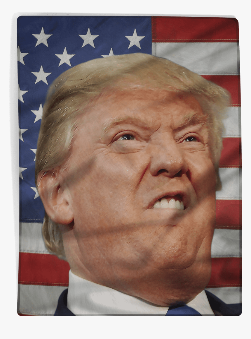 American Flag Trump Face, HD Png Download, Free Download