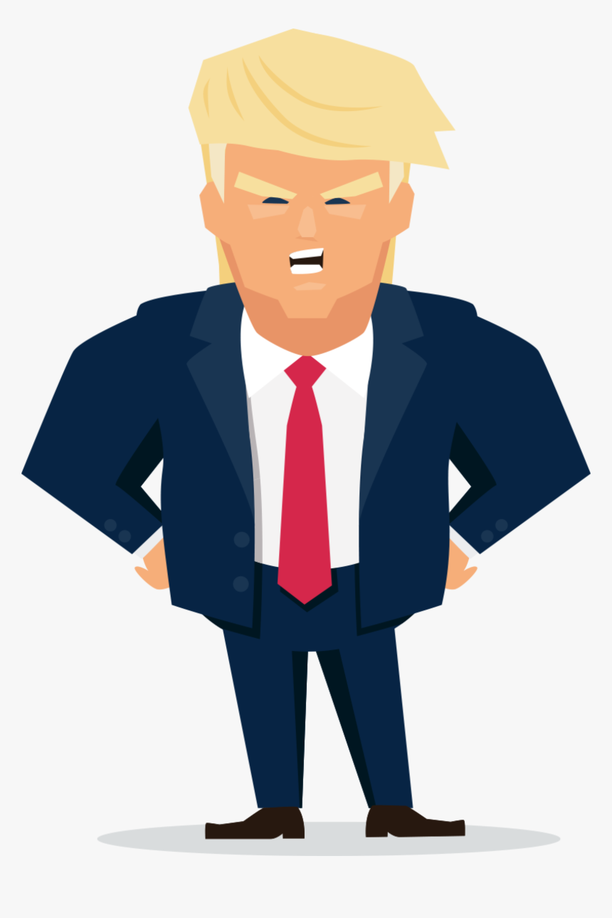 Donald Trump Illustration Clipart , Png Download - Cartoon, Transparent Png, Free Download