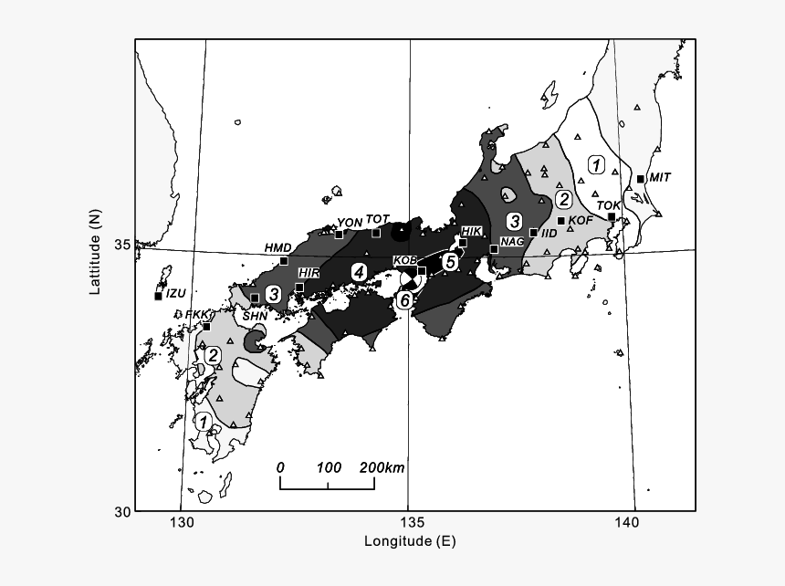 Japan Map With Labels, HD Png Download, Free Download