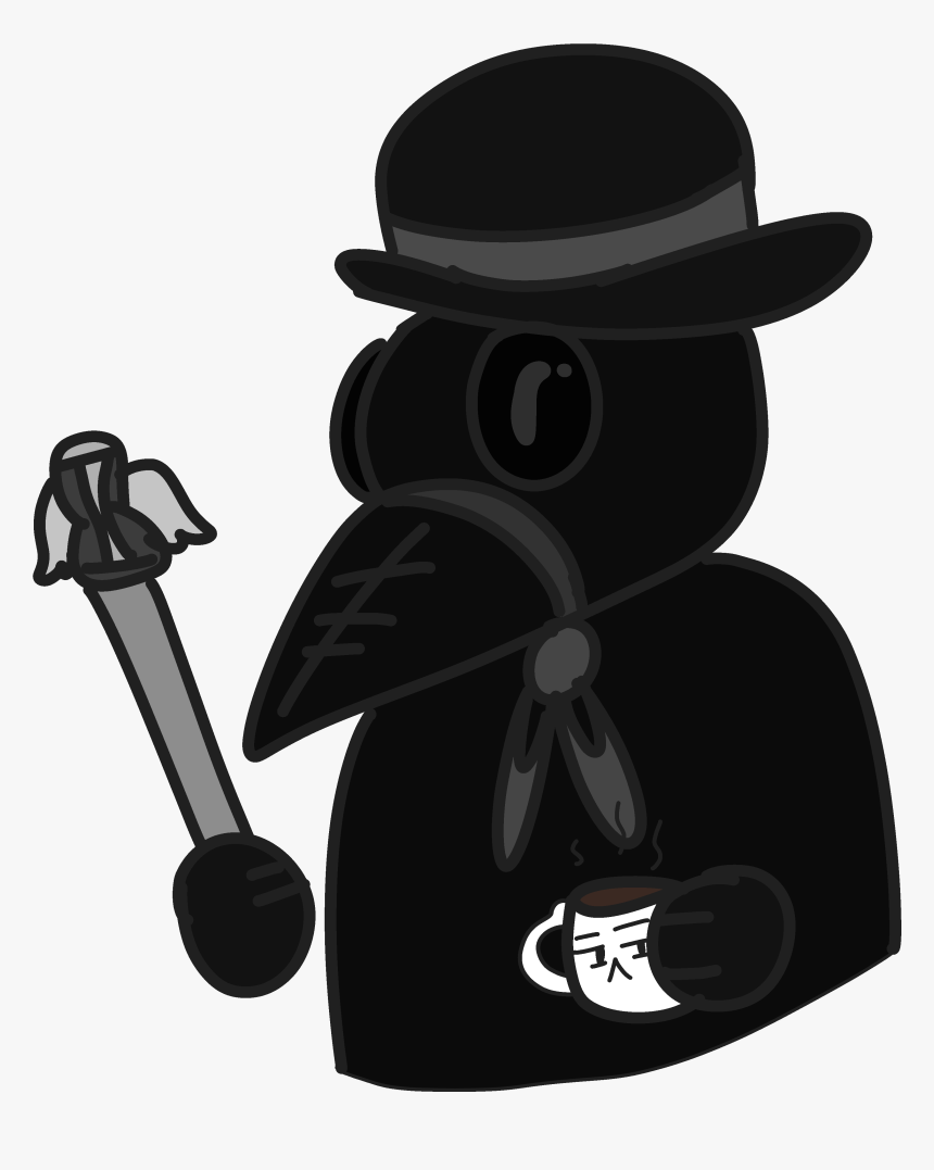 Plaggy Plague Doctor - Illustration, HD Png Download, Free Download