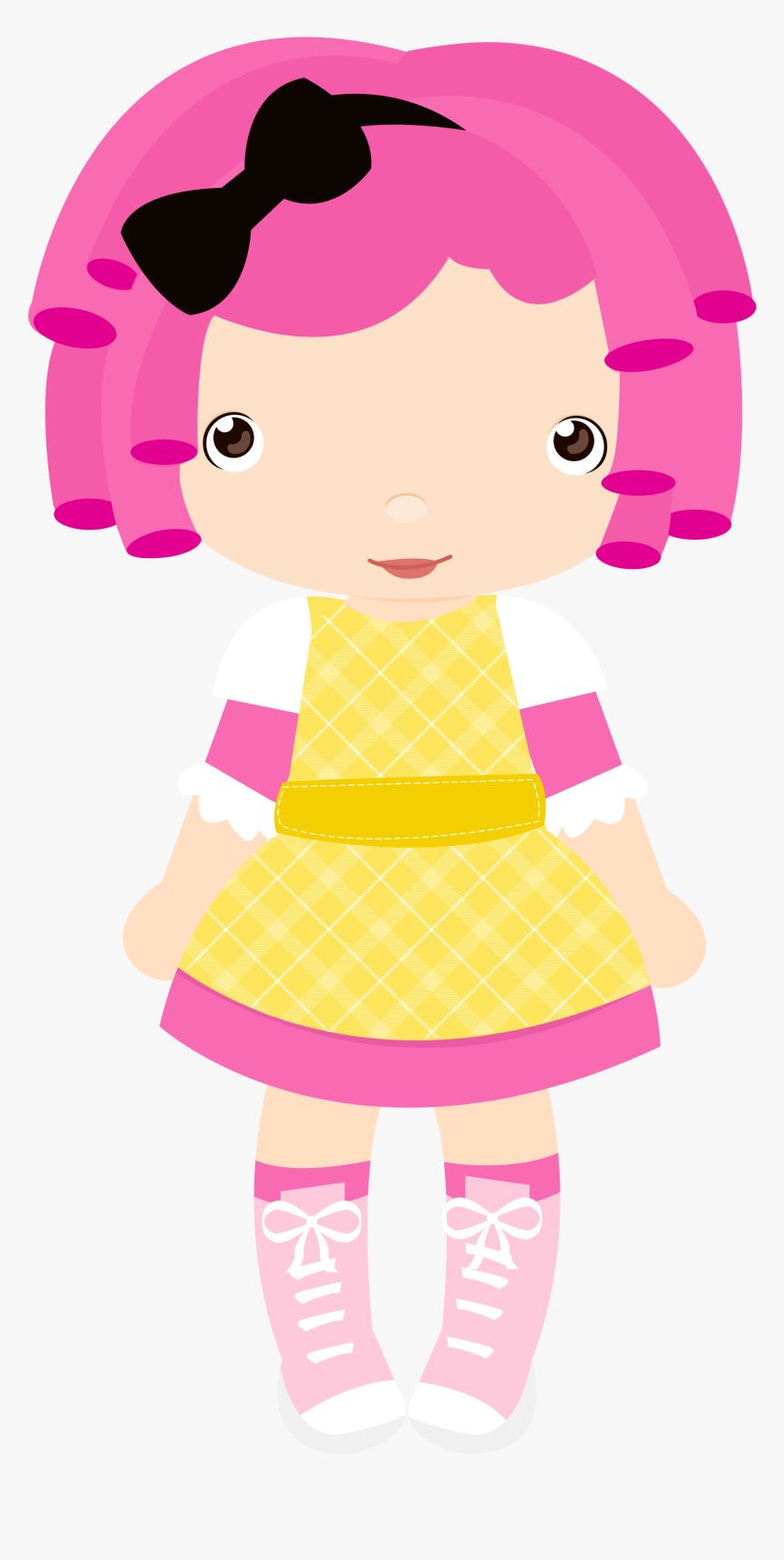 Cat Costumes, Lalaloopsy, Party Printables, Silhouette - Doll Clipart Manika Clipart, HD Png Download, Free Download