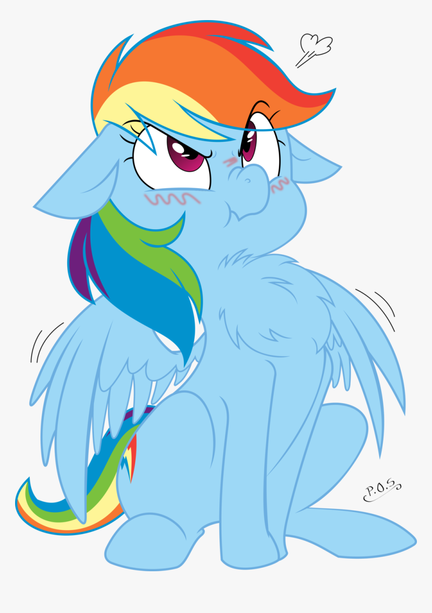 Mlp Rainbow Dash Fluffy, HD Png Download, Free Download