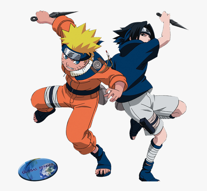 Naruto And Sasuke Cool, HD Png Download, Free Download