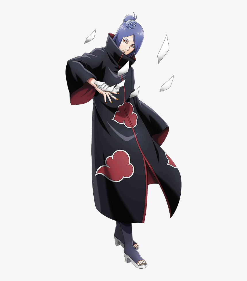 #naruto #shippuden #konan #akatsuki #picsart - ナルト 小南 スタイル, HD Png Download, Free Download