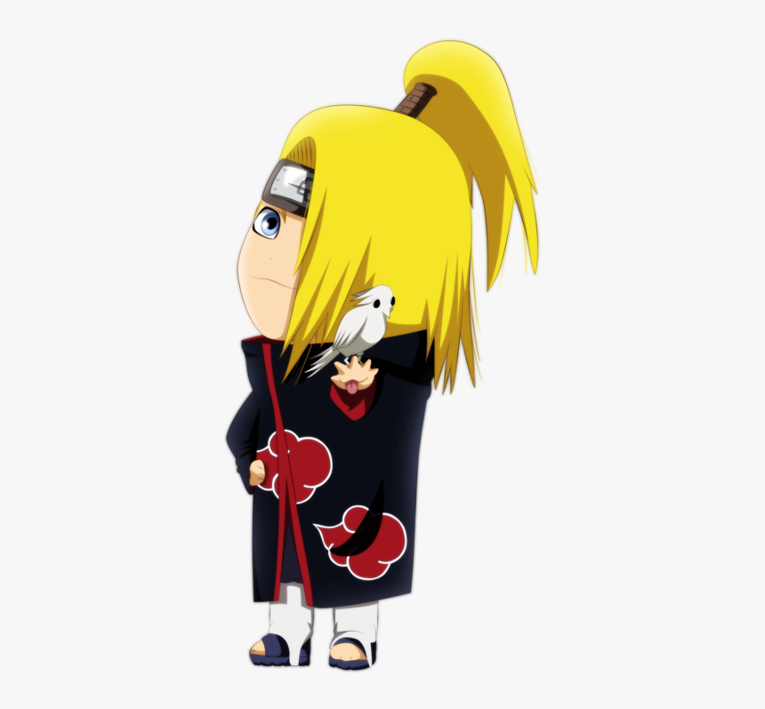 Deidara Chibi - Chibi Itachi E Deidara, HD Png Download, Free Download