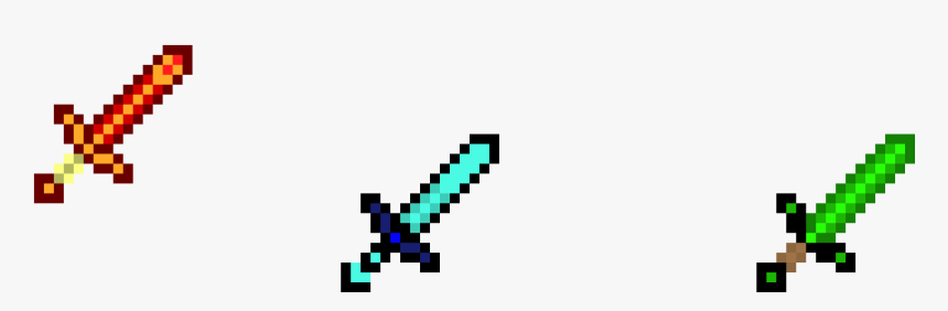 Minecraft Swords, HD Png Download, Free Download