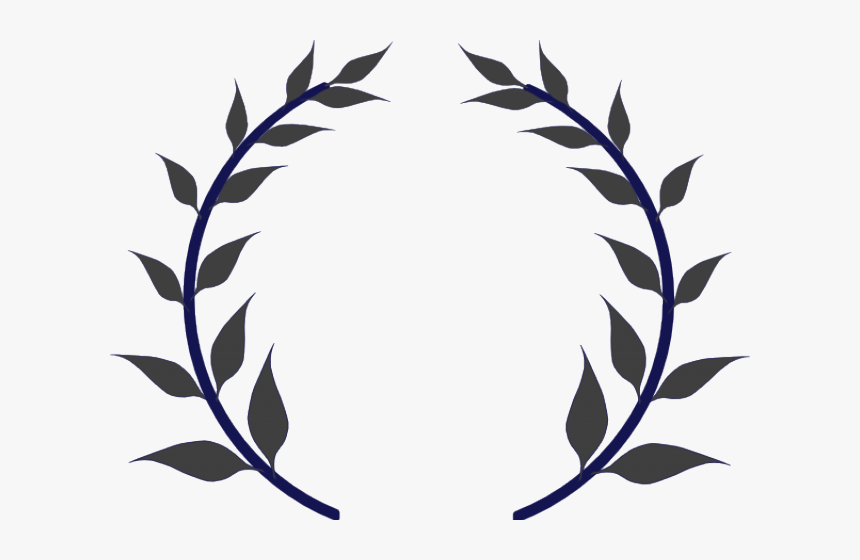 Navy Clipart Wreath - Silhouette Of A Wreath, HD Png Download, Free Download