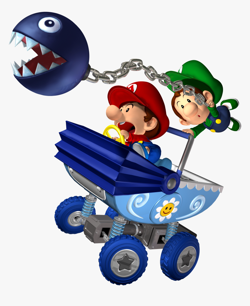 Mario Kart Double Dash Baby Mario And Baby Luigi, HD Png Download, Free Download