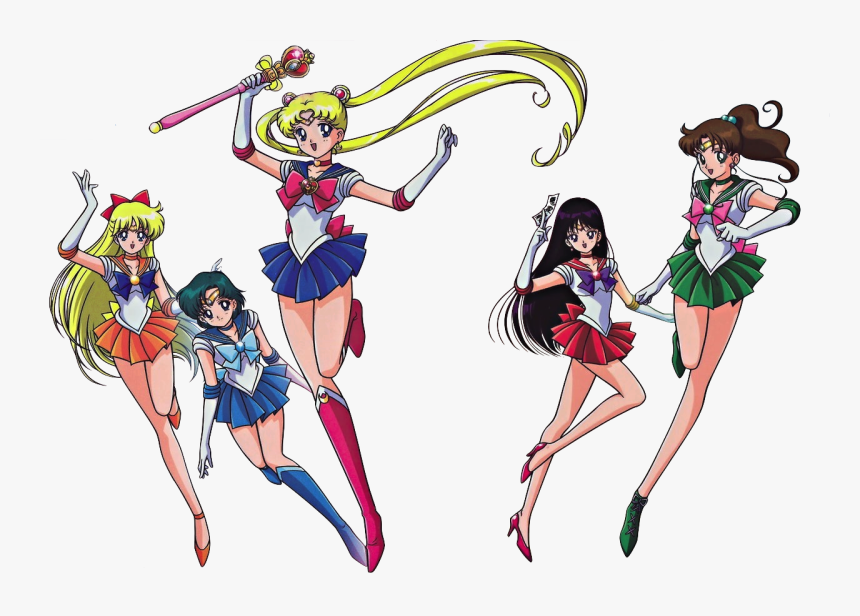 Sailor Moon Con Cetro, HD Png Download, Free Download