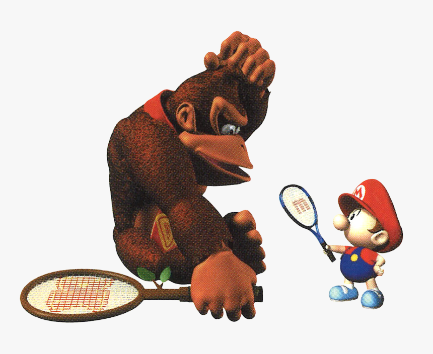 Dkandbabymariotennis - Cartoon, HD Png Download, Free Download