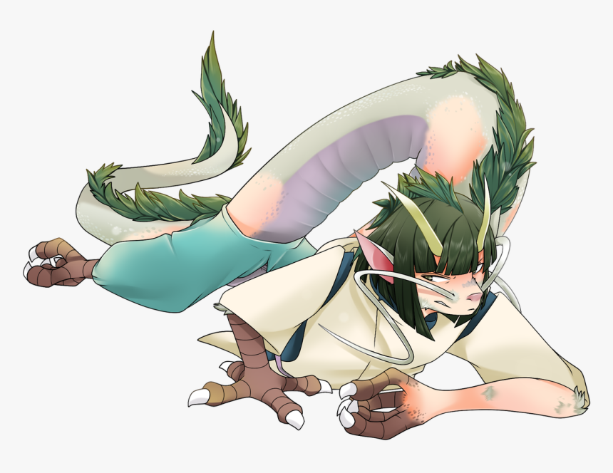 Spirited Away Haku Transformation, HD Png Download, Free Download