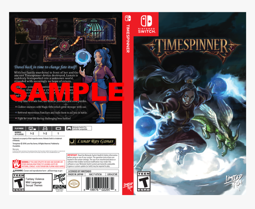 Timespinner Switch, HD Png Download, Free Download