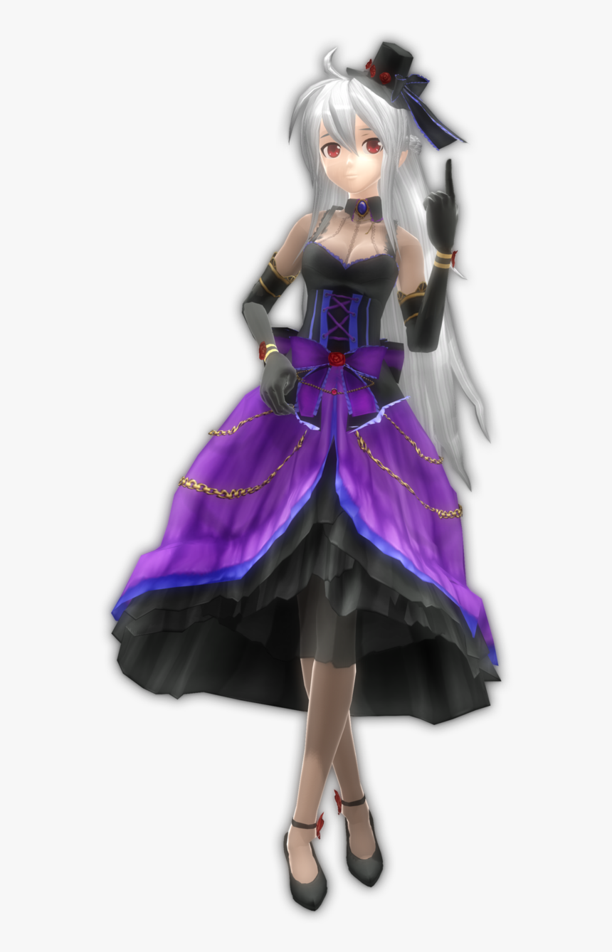 Haku Yowane Gothic Purple, HD Png Download, Free Download