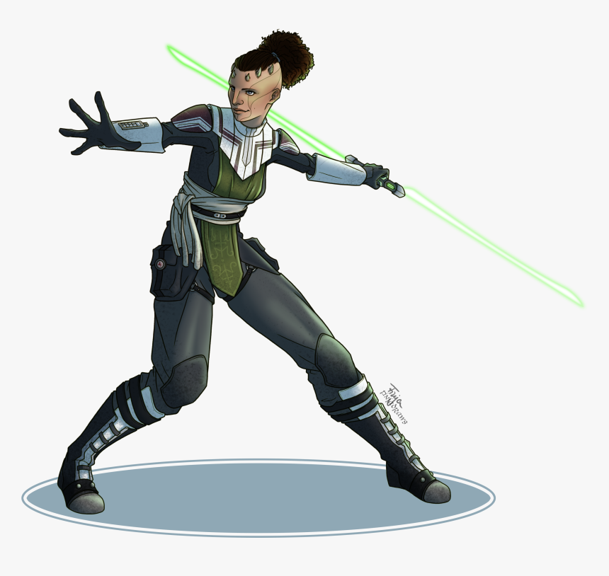 Jedi Knight Niamh Aofie - Jedi, HD Png Download, Free Download