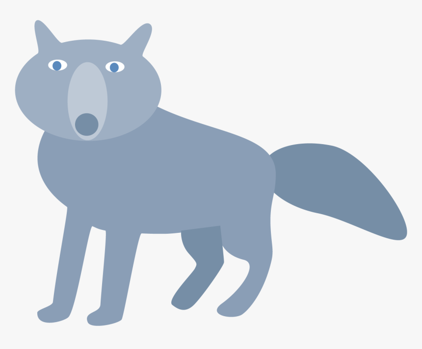 Dog Big Bad Wolf - Wolf, HD Png Download, Free Download