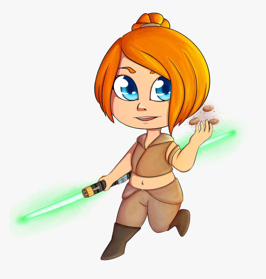 Kira Carsen, The Lovely Jedi Knight Companion - Cartoon, HD Png Download, Free Download
